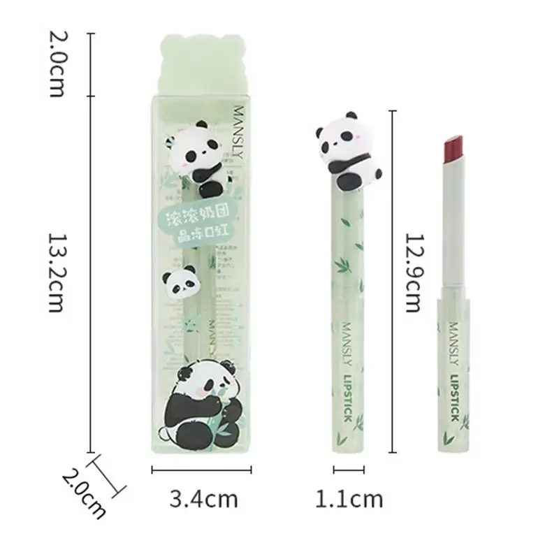 Jelly Lip Glazuur Panda Spiegel Glanzend Getinte Jelly Lippenstift Lip Glow Balsem Met Lichtgewicht Textuur Voor Thanksgiving Halloween