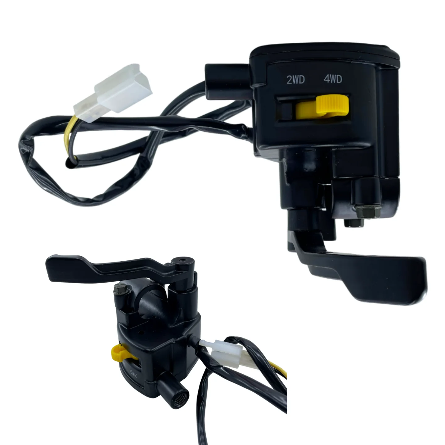 PRZEŁĄCZNIK PRZEPUSTNICY (Z PRZEŁĄCZNIKIEM 2WD/4WD) - WAŁ KIEROWNICY Do Linhai 260 300 ATV Stels ATV 300B Buyang 300 20109B 20109A — 2