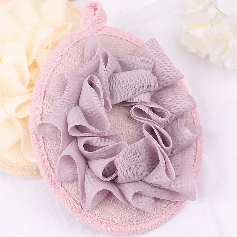 

4Pcs Bath Shower Loofah Mesh Exfoliating Balls Rich Foam Body Scrubber Deep Clean Shower Accessories for Men Women