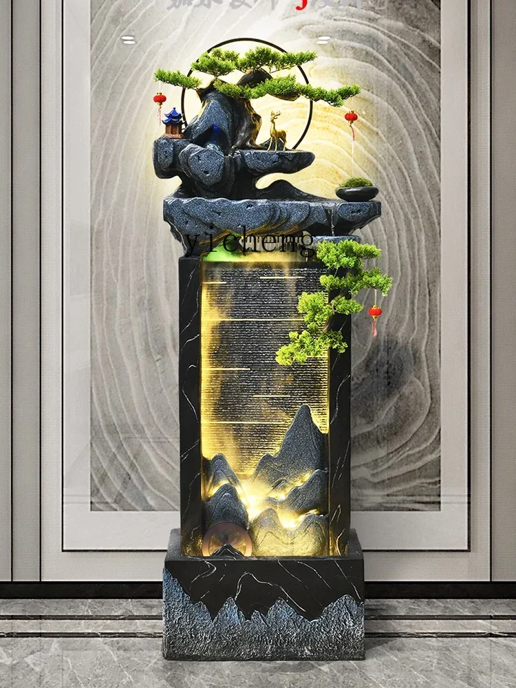XL rockery flowing water ornament entrance lucky indoor circulation water feature fountain humidifier