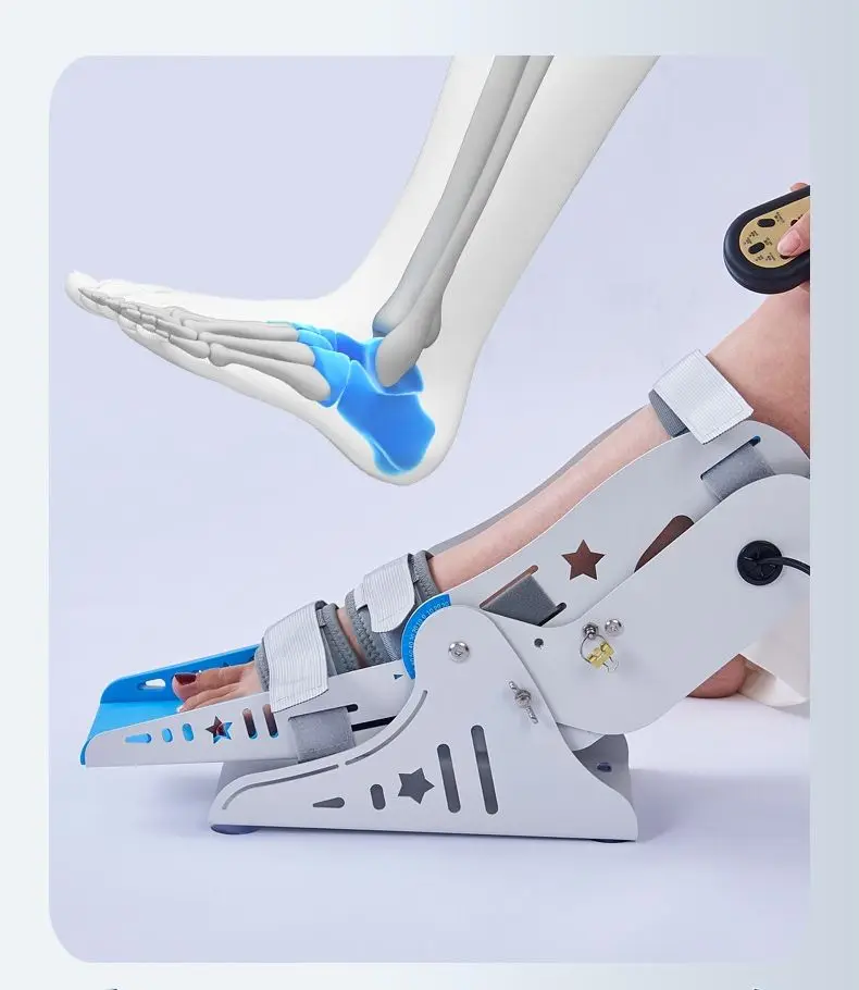 Automatic Foot Ankle Exerciser Electric Trainer Homecare Rehab Equipment Elderly Disabled Rehabilitation Therapy Device