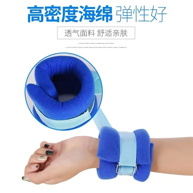 

4 шт., автоматический ремешок для крепления пациента, ремешок для крепления с защитой от захвата, детский запястье, ремень для пожилых людей, удерживающий ремень для пациентов маникюра