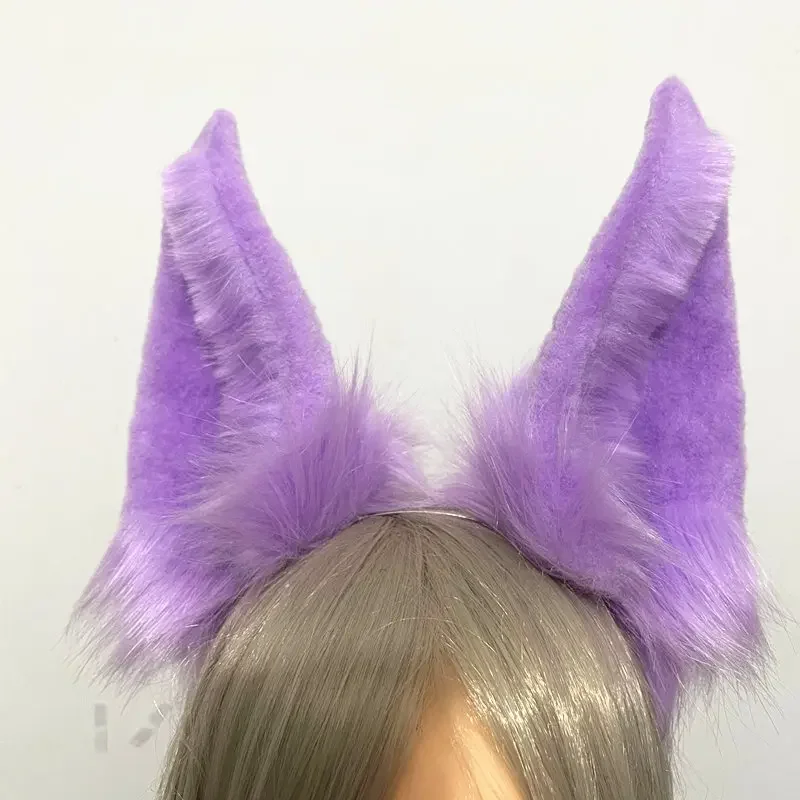 

Handmade Beast Ear Hairhoop Anubis Ancient Egyptian Myth God of Death Ear Dog Wolf Ear Lolita Christmas Halloween Cosplay