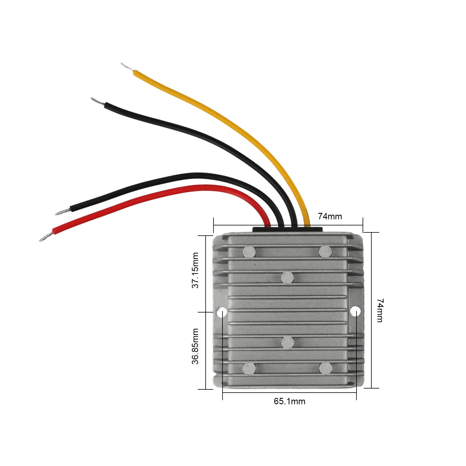 168W Power Converter 12V To 56V Converter Outdoor Activities IP65 Waterproof Design Operating Temperature Range