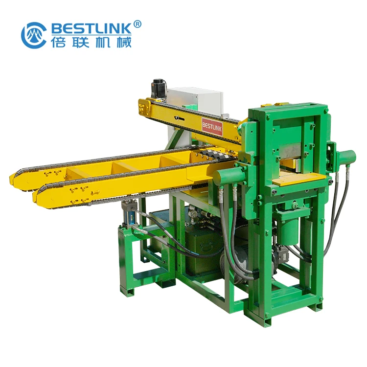 Cube Stone Chopper, Gravity Feeding Stone Brick Paver Splitting Machine