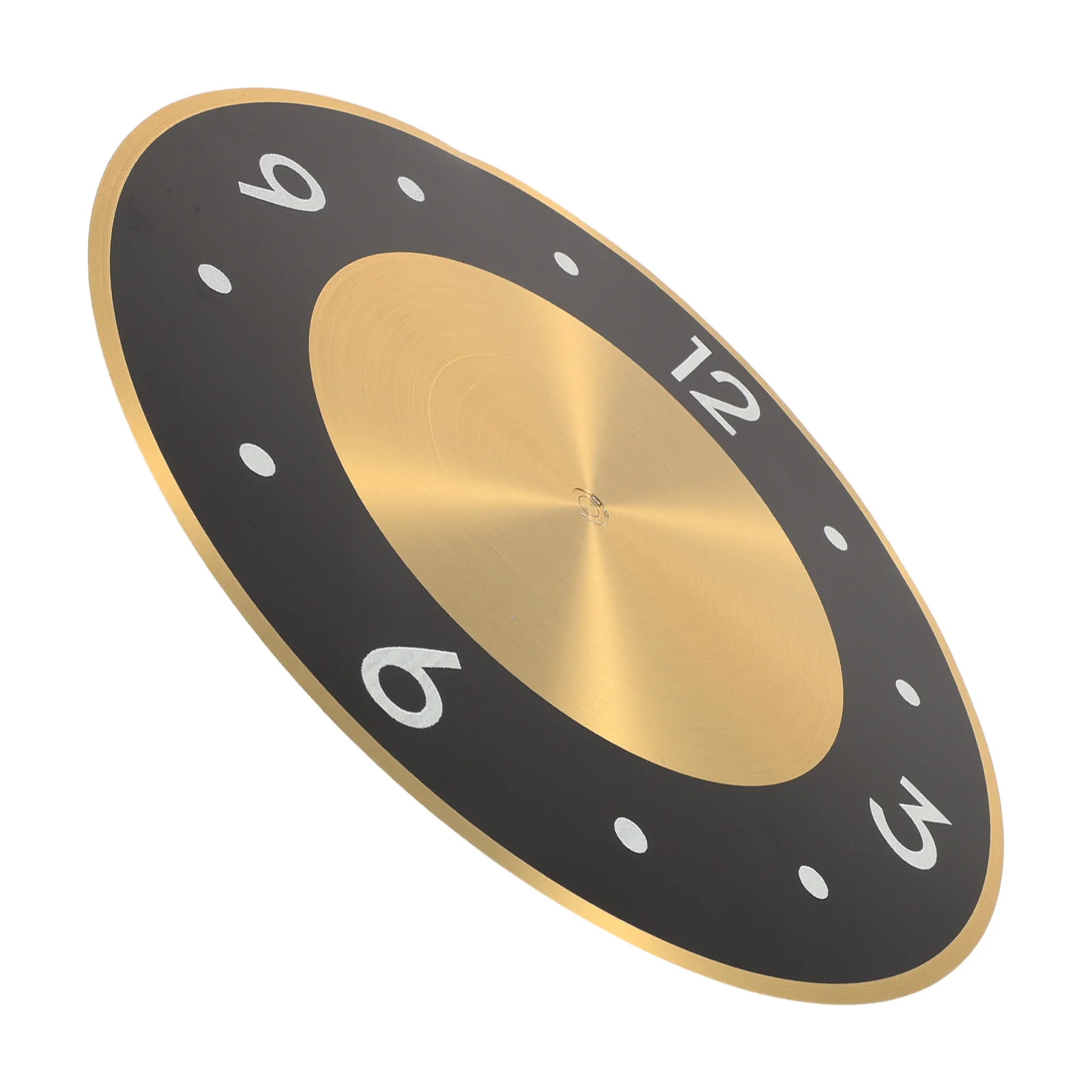 

Wall Clock Dial Replacement Vintage Arabic Numeral Round Metal Face DIY Quartz Movement Repair Parts Clock Accessories