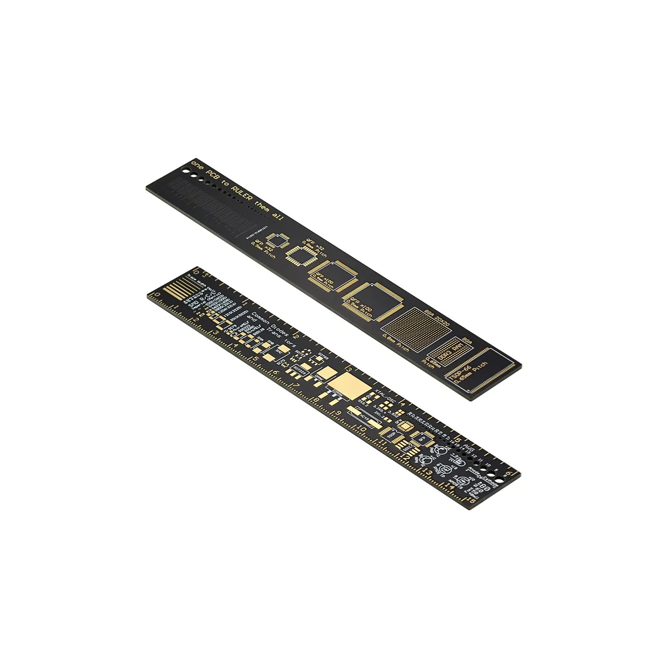 1PCS 3 Type 15cm 20cm 25cm PCB Ruler Multi-functional Measuring Tool Resistor Capacitor Chip IC SMD Diode Transistor