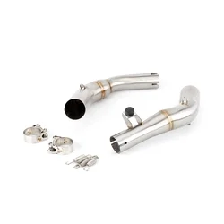 For Honda CBF 1000 2006 2007 2008 2009 2010 CBF1000 Motorcycle Exhaust Mid Link Pipe 51MM