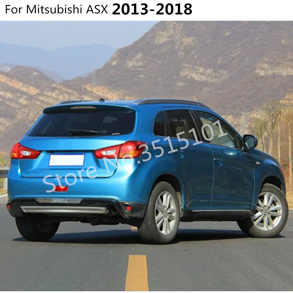 Car Door ABS Chrome Audio Speak Sound Cover Ring Circle Lamp Trim Stick 4PCs For Mitsubishi ASX 2013 2014 2015 2016 2017 2018
