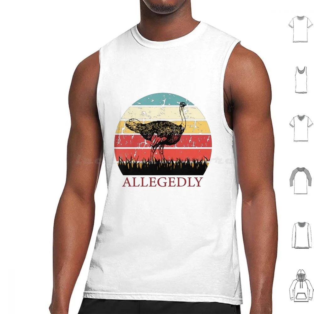 Allegedly Tank Tops Print Cotton Letterkenny Letterkenny Problems Toughest Guy Toughest Hard No Pitter Patter Puppers