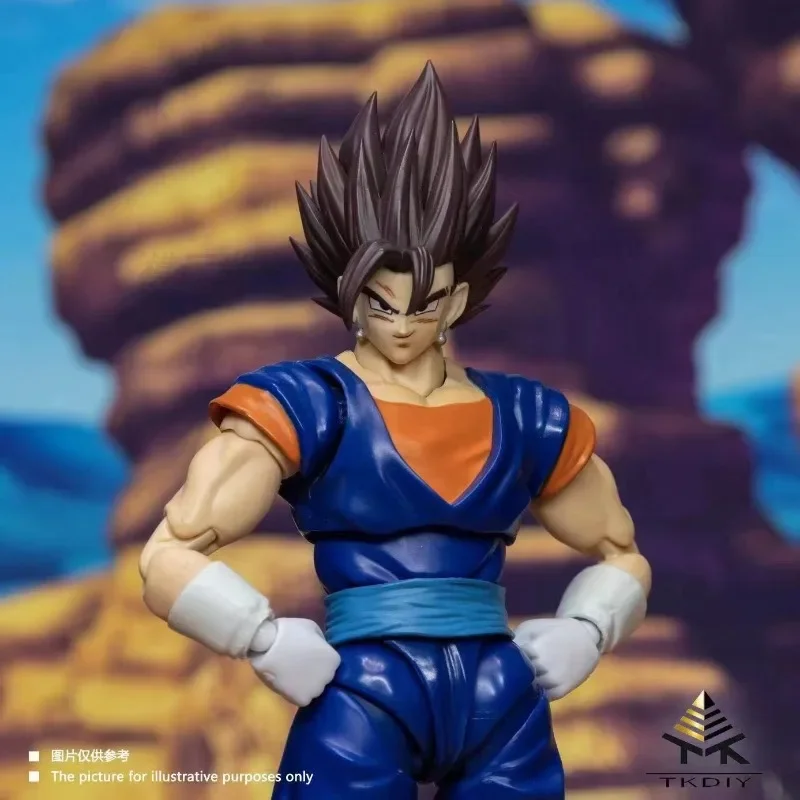

In Stock TKDIY TKCUSTOM TK Dragon Ball S.H.Figuarts SHF Fit Vegetto Goku Vegeta Custom Head Sculpt Hand shape Set Anime Action