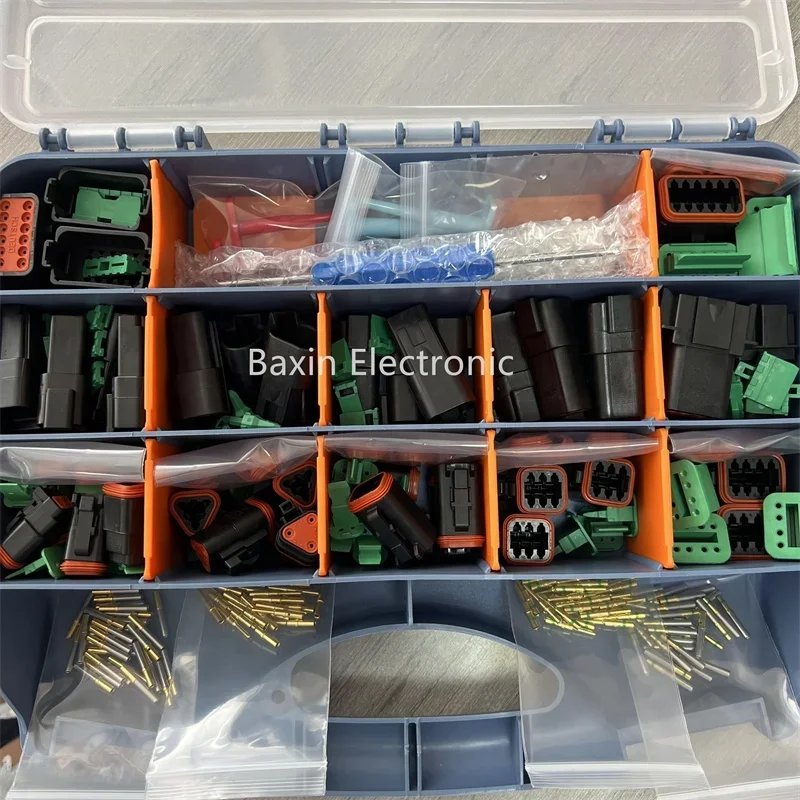 New Hot Selling 250pcs sealed DT Black Enhanced Wire Connectors deutch connectors Kit