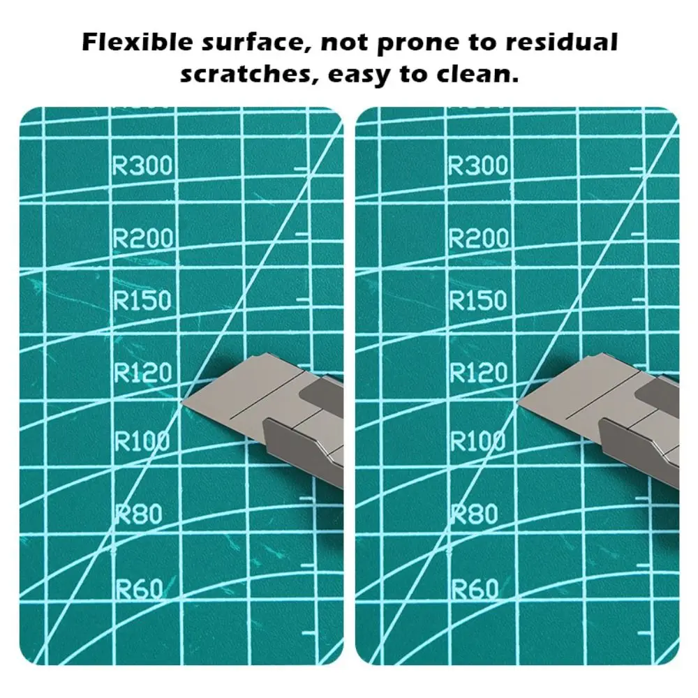 Portable PVC Cutting Pad Foldable Waterproof Carving Board A3-A4/A4-A5 Size Switching Cutting Mat Sewing Tool