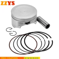 102mm Pin 23mm Motorcycle Engine 1 Cylinder Piston Rings Kit For Honda TRX680 TRX 680 2006-2017 2016 2023 SXS700 OEM 12100HN8A60