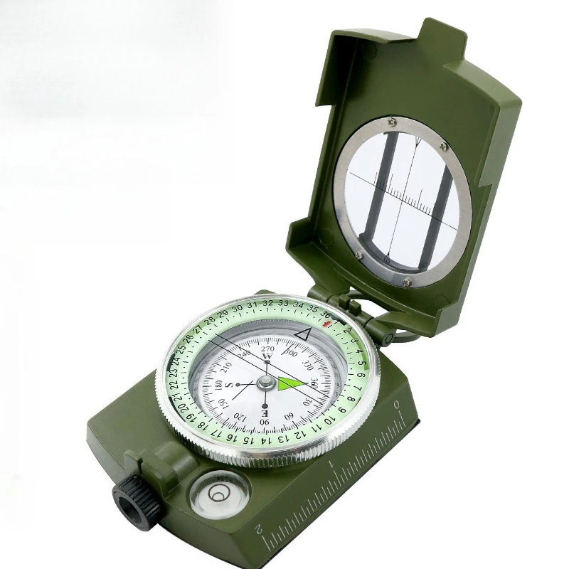 High Precision American Multifunctional Outdoor Camping Night Light Compass Compass and Compass for Heading North