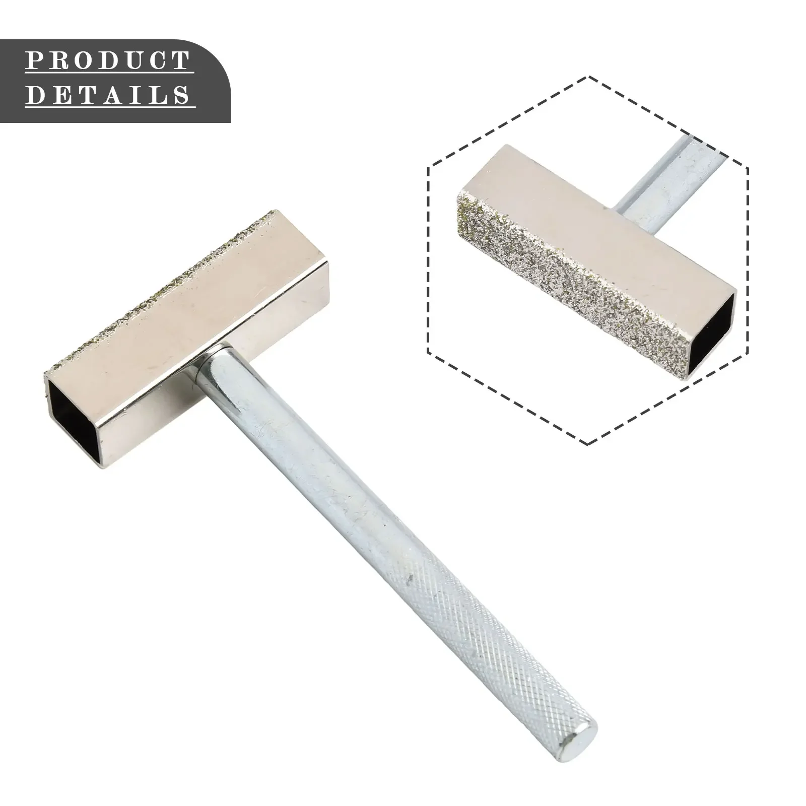 Nuovo Dressing Dresser Dischi abrasivi Strumenti per ruote Mini Re-shapes Riparazione Smerigliatrice rivestita da banco in pietra Leggeramente portatile