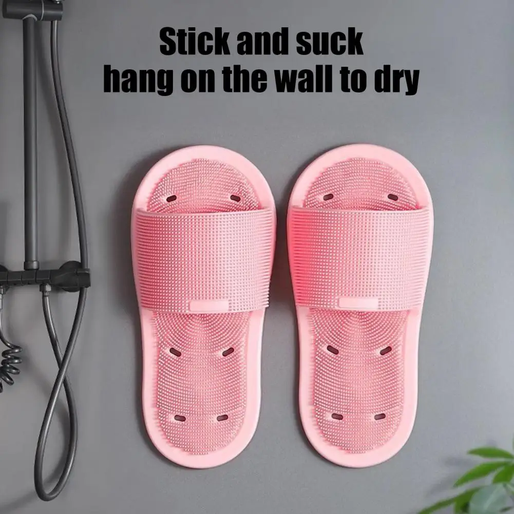 

Silicone Foot Scrubber Silicone Slippers Silicone Bristle Foot Scrubber Slippers for Exfoliating for Exfoliation for Care