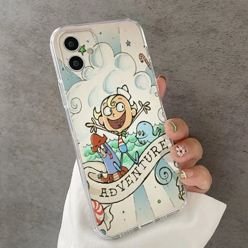 Marvelous Misadventures Flapjack Phone Case FOR IPhone 15 14 12 11 Pro 15 Plus 13 Pro MAX XR Xs MINI Transparent Covers