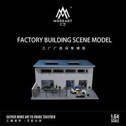 Timemmicro & MoreArt 1:64 M Power theme versione assemblata della scena di illuminazione dello showroom dell'auto