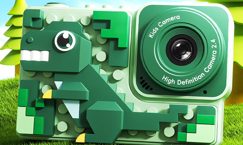 

DIY children's camera toys can take photos and print girls' birthday gifts