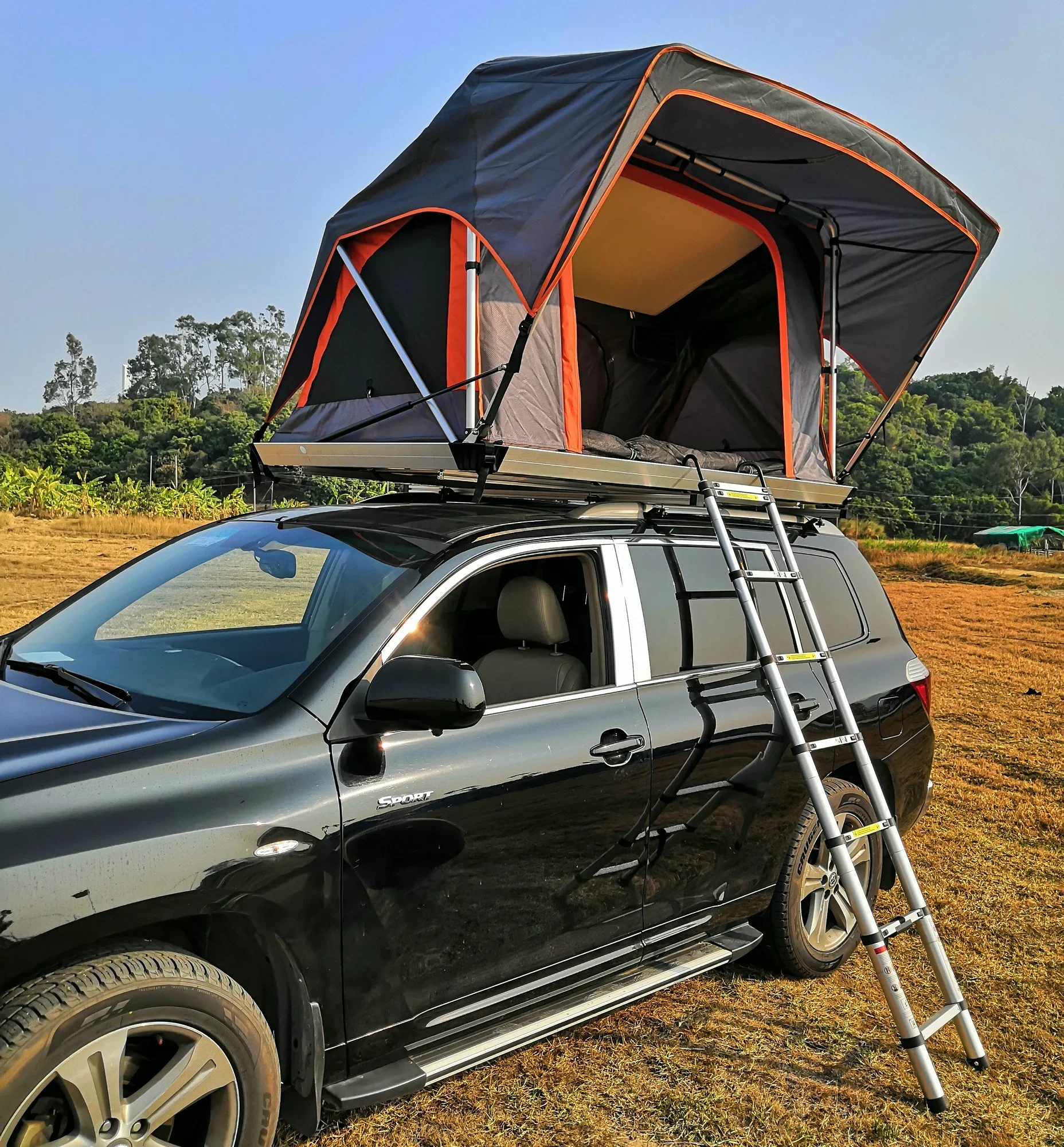 4x4 SUV offroad camping car tent soft roof top tent for car vehicles