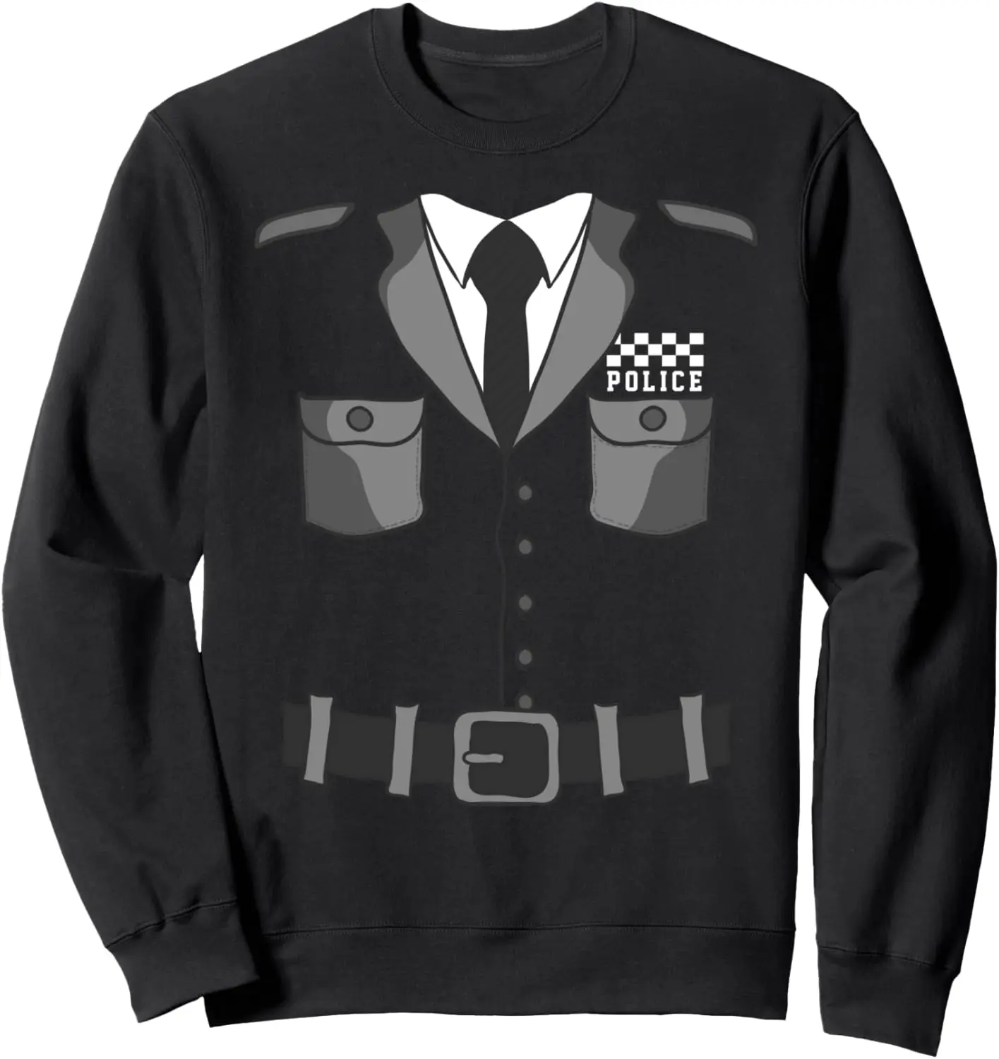 British Police Officer Costume Policeman Bobby Copper Sweatshirt