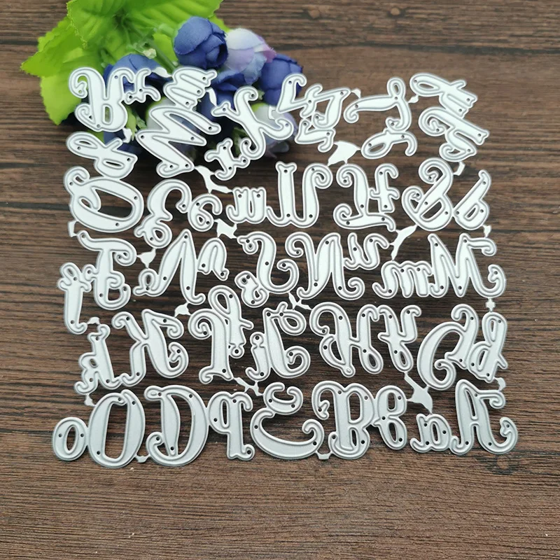 Alphabet Letter craft Metal Cutting Dies Stencils For DIY Scrapbooking Decorative Embossing Handcraft Die Cutting Template