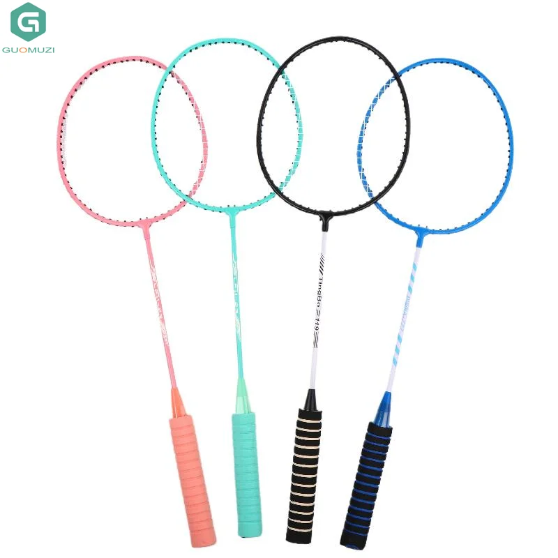 

1Set Beginners Badminton Professional Training Durable Leisure Sports Racquet Durable Badminton Racket Set