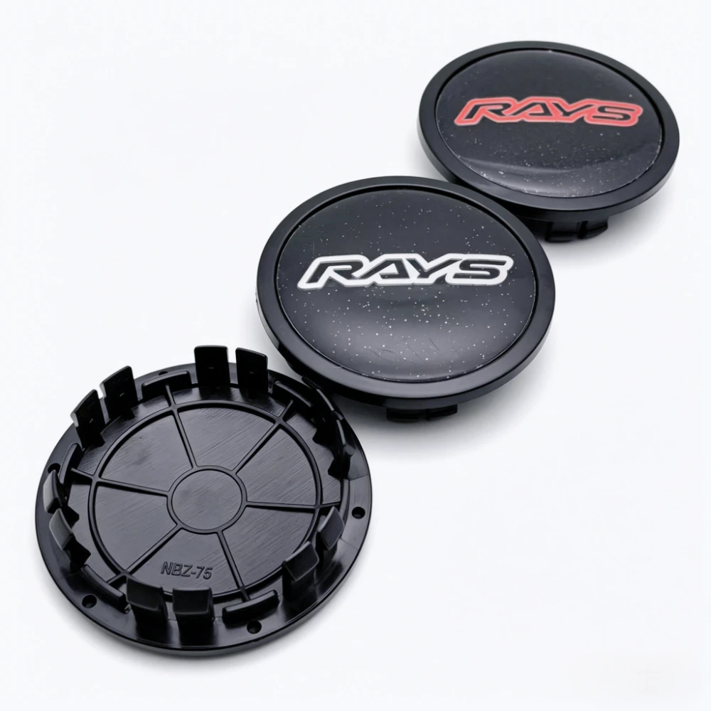 4x 75mm Rays Nabendeckel Radkappen Radnabenkappen – Bild 4
