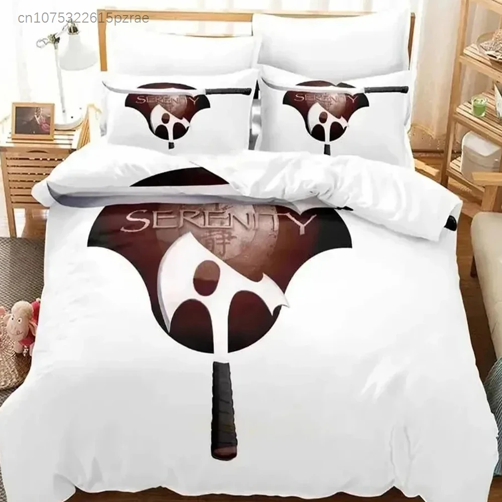Movie Serenity Bedding Set 3D Printed Suitable For Bedroom Duvet Cover Set With Pillowcases Kids Home Textile