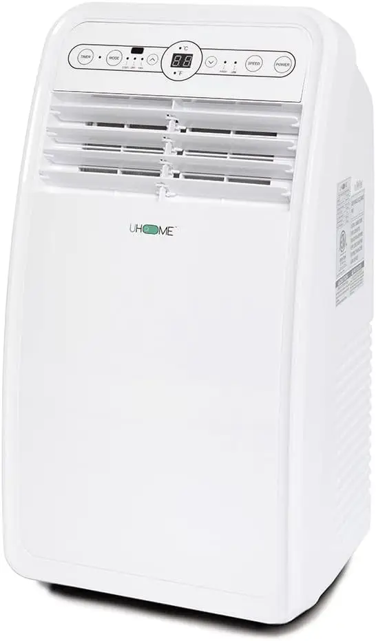 New Portable Air Conditioner,  Compact AC Unit with Cooling, Dehumidifier, Fan, Remote Control and Window Mount Kit Included