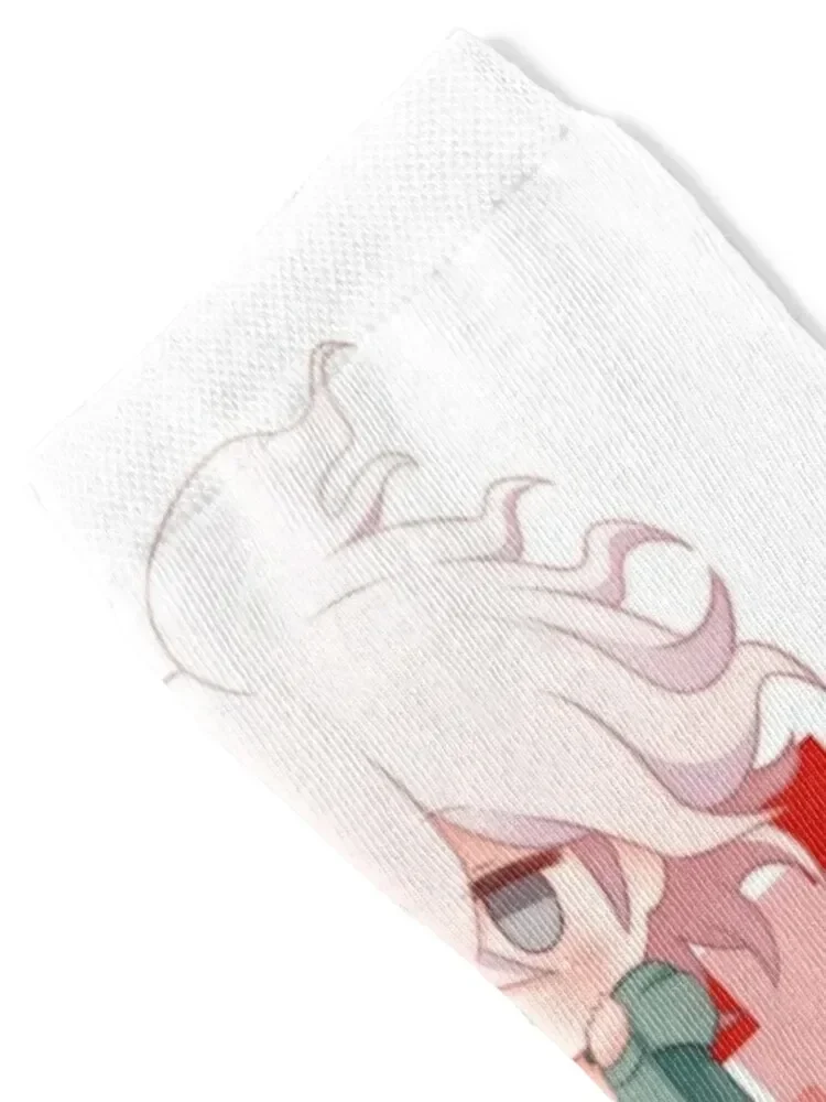 [Danganronpa 2] Komaeda Nagito Socks japanese fashion Wholesale compression Lots Women Socks Men's