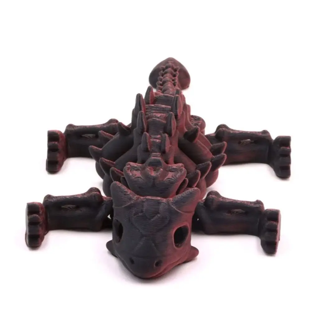 Figurines d'action de dinosaure imprimées en 3D PLA, les articulations de la Statue peuvent bouger, modèle de dinosaure réaliste, jouet d'animaux, figurine à collectionner