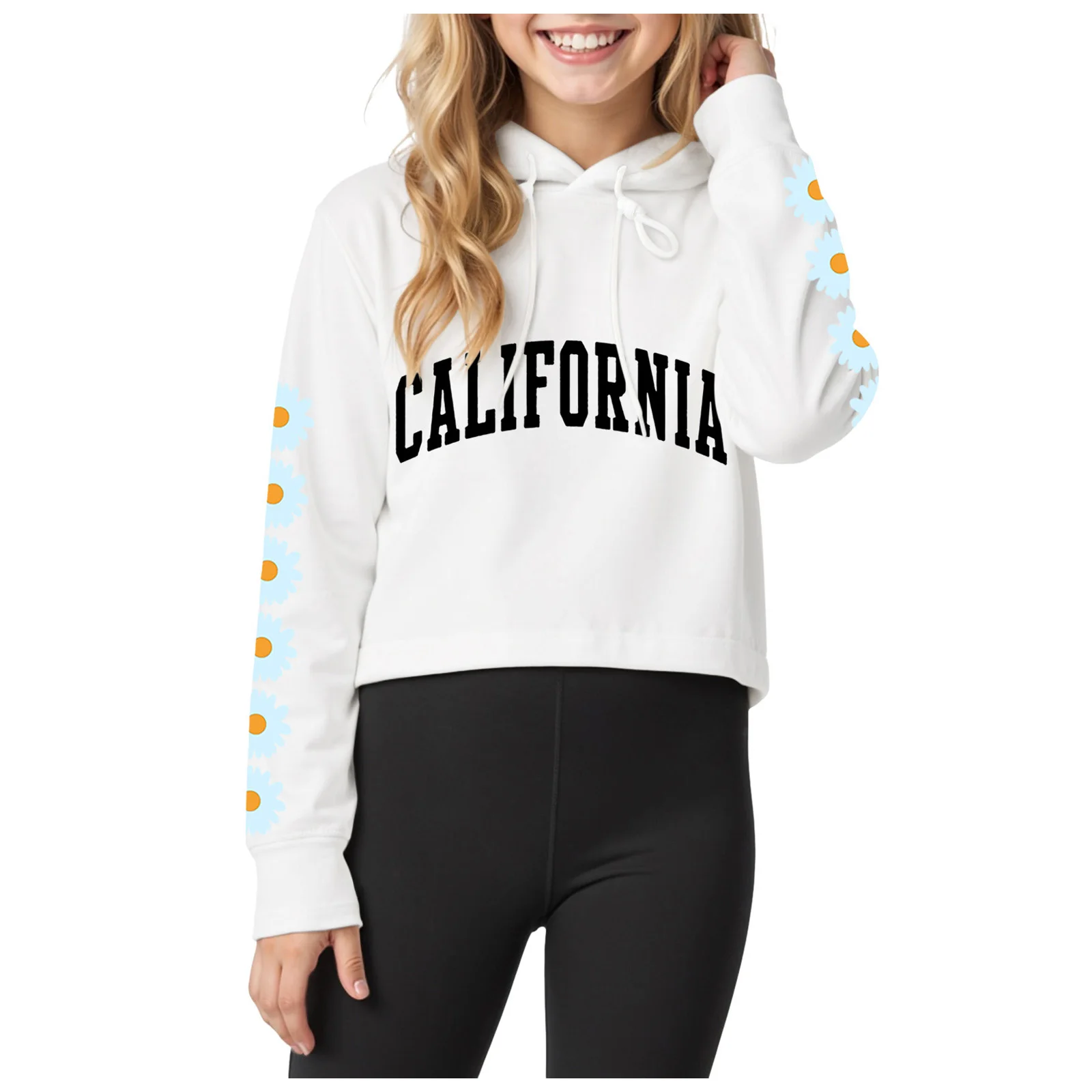 

Toddler Jackets Boys Kids Crop Tops Girls Long Sleeve Cute Chrysanthemum Fashion Hoodies Pullover Toddler Boy Zip up Hoodie