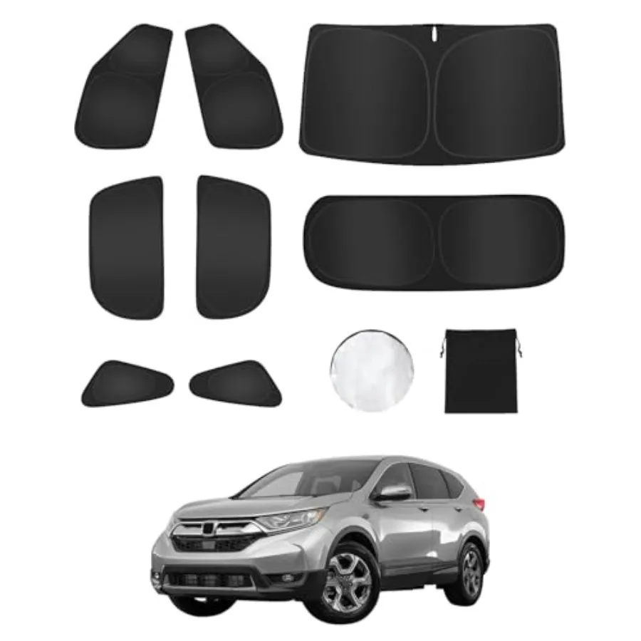 

8 шт. солнцезащитный козырек на лобовое стекло для Honda CRV 20172022 CRV аксессуары для переднего и заднего бокового окна солнцезащитный козырек солнцезащитный козырек W