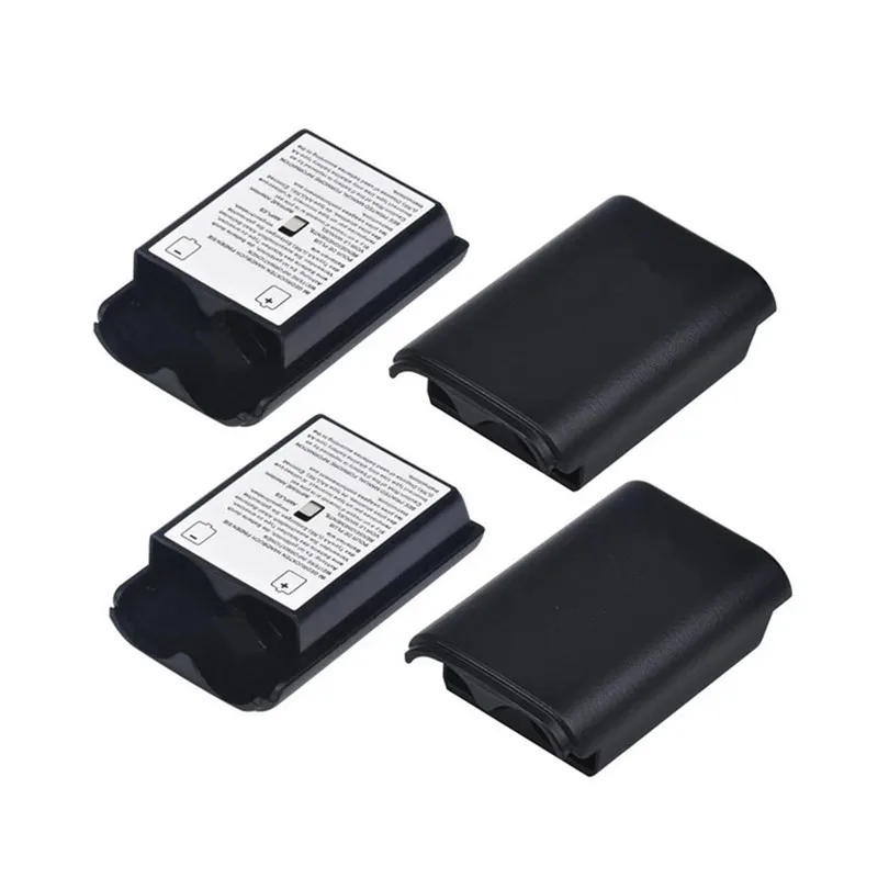 500pcs Battery Case Power Pack For Xbox 360 Wireless Controller Rechargeable AA Battery Cover For XBOX 360 Accessories