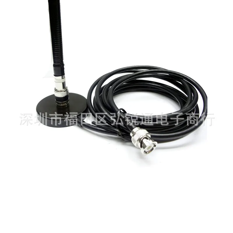 Car Intercom Antenna 27MHz Sucker Antenna BNC Male Q9 External Short-wave Antenna for Radio Station