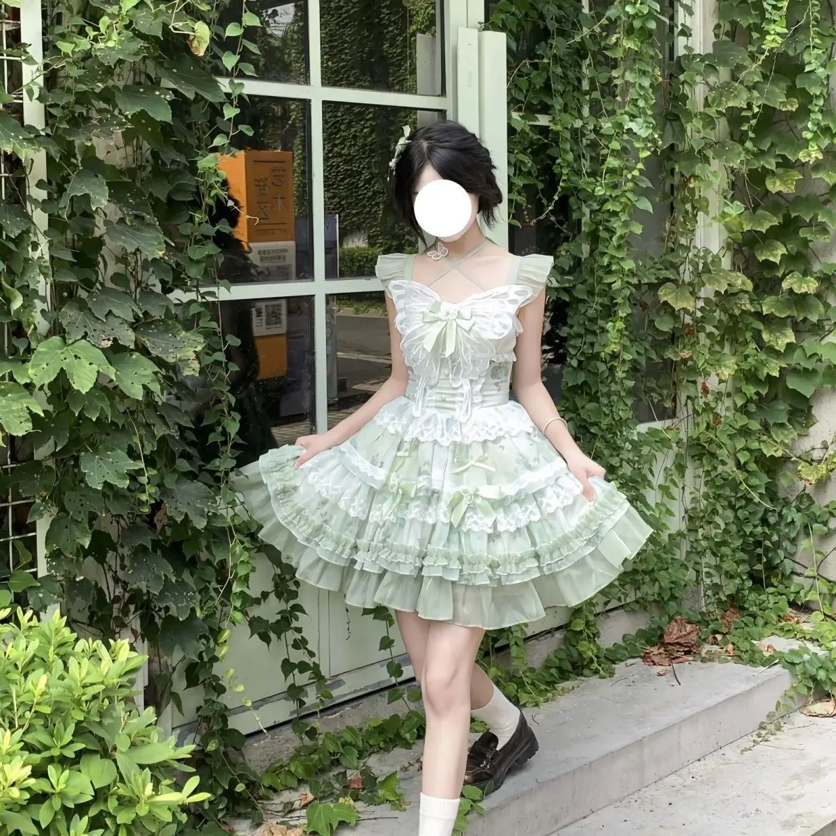 Japanse leuke stijl zomer meisje verjaardag korte rok Lolita