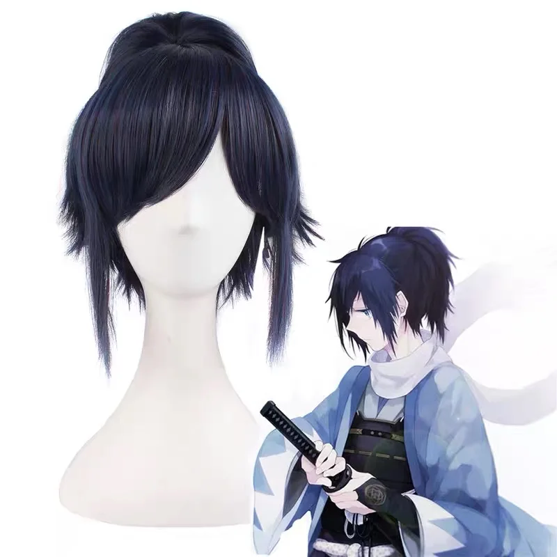 

Touken Ranbu Online парики Yamatonokami Yasusada Fudou Yukimitsu Shinano Toshiro Косплей парик Синтетические волосы Cosfam