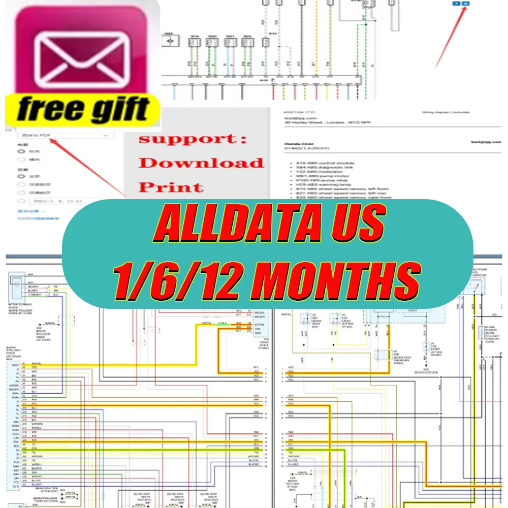 Alldata US Auto Repair Data Wiring Diagrams Circuit Schematics Workshop Service Manual For BMW for BNE-Z Vehicles for Renolink