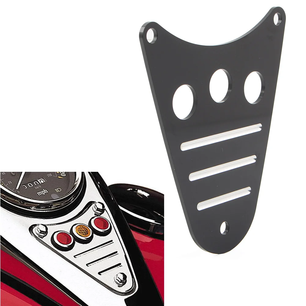 Black Motorcycle Dash Plaque Cover For Kawasaki Vulcan 1500 VN1500 1996-2007 Aluminum