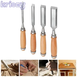 Woodworking Chisels Wood Chisel Tool Carpentry Chisel Sculpture Carpenter Carve Carbon Steel Blade Woodcut Knife