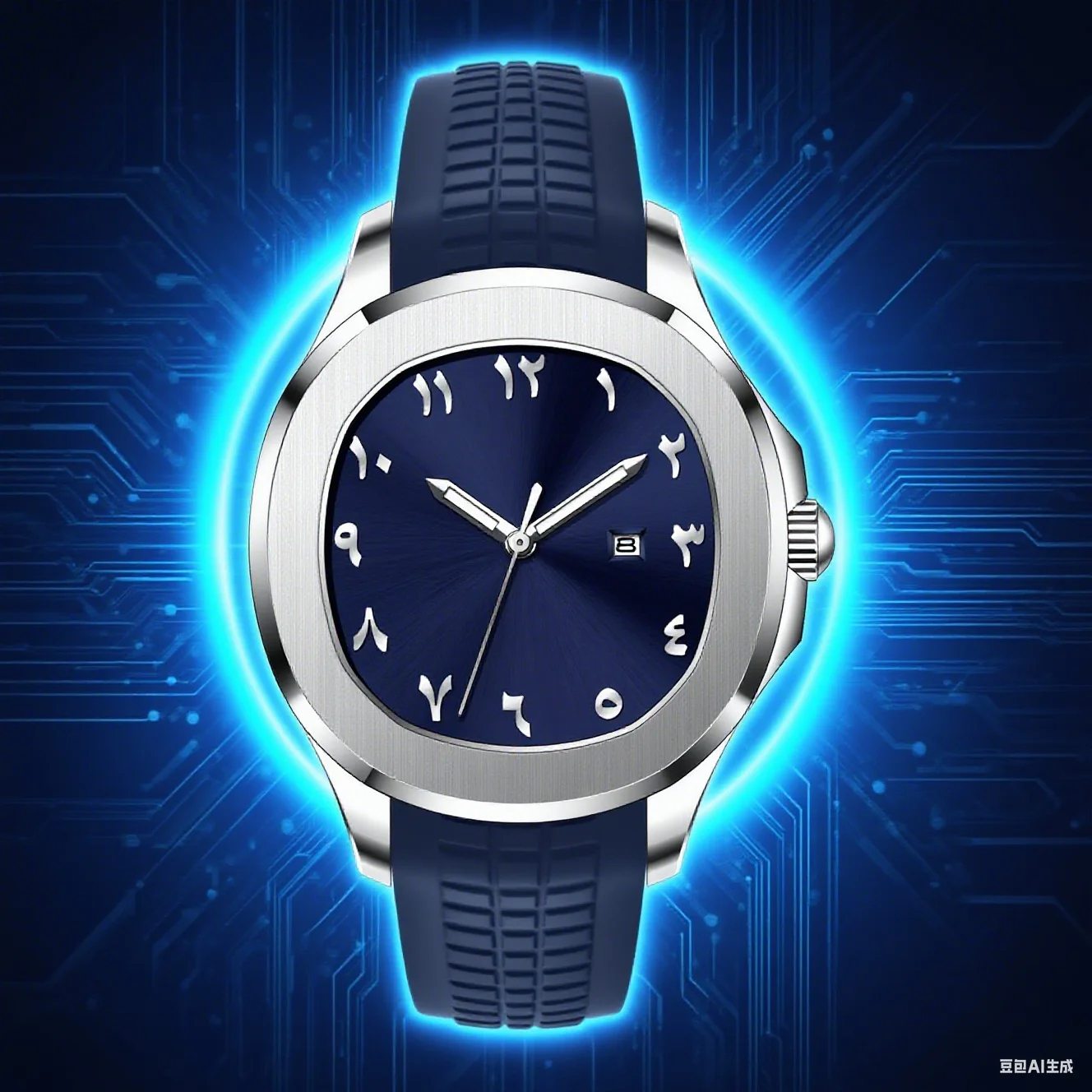 Luxury Men Quartz Watch Arabic Numerals Sports Brand Fashion Silicone Wristwatch Creative Gift Casual Simpple Fashion Watch