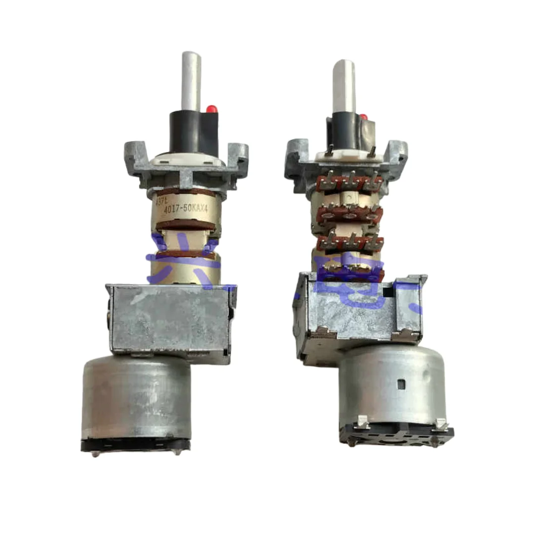 2PCS/Japanese original Anqiao power amplifier volume potentiometer 4 A50K * 4 with light motor potentiometer