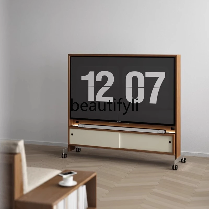 

Medieval Bauhaus removable TV stand TV cabinet stainless steel 55-75 inch living room bedroom available