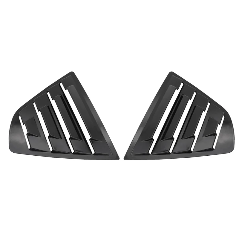 1Pair Rear Window Side Shutter Cover Trim Sticker for Toyota Camry Sedan 8Th 2018-2023 Car Styling Vent Scoop Decorate A