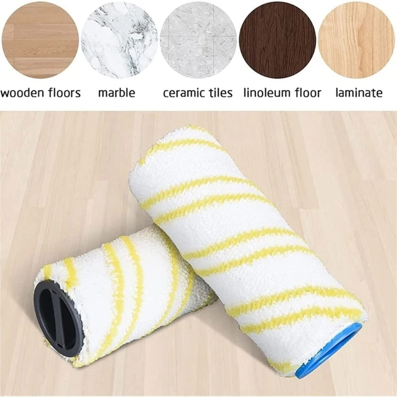무선 바닥 청소기용 롤러 브러시, Karcher FC5 FC7 FC3 FC3D, 8x