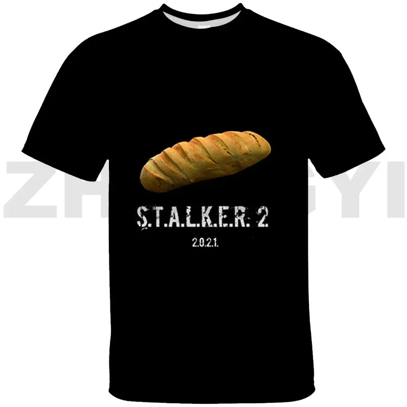 3D Pattern S.T.A.L.K.E.R. 2 Heart of T-shirt Fashion Stalker 2 Teenage Cartoon Sweatshirt Lady Men Harajuku Shirt Short Sleeve