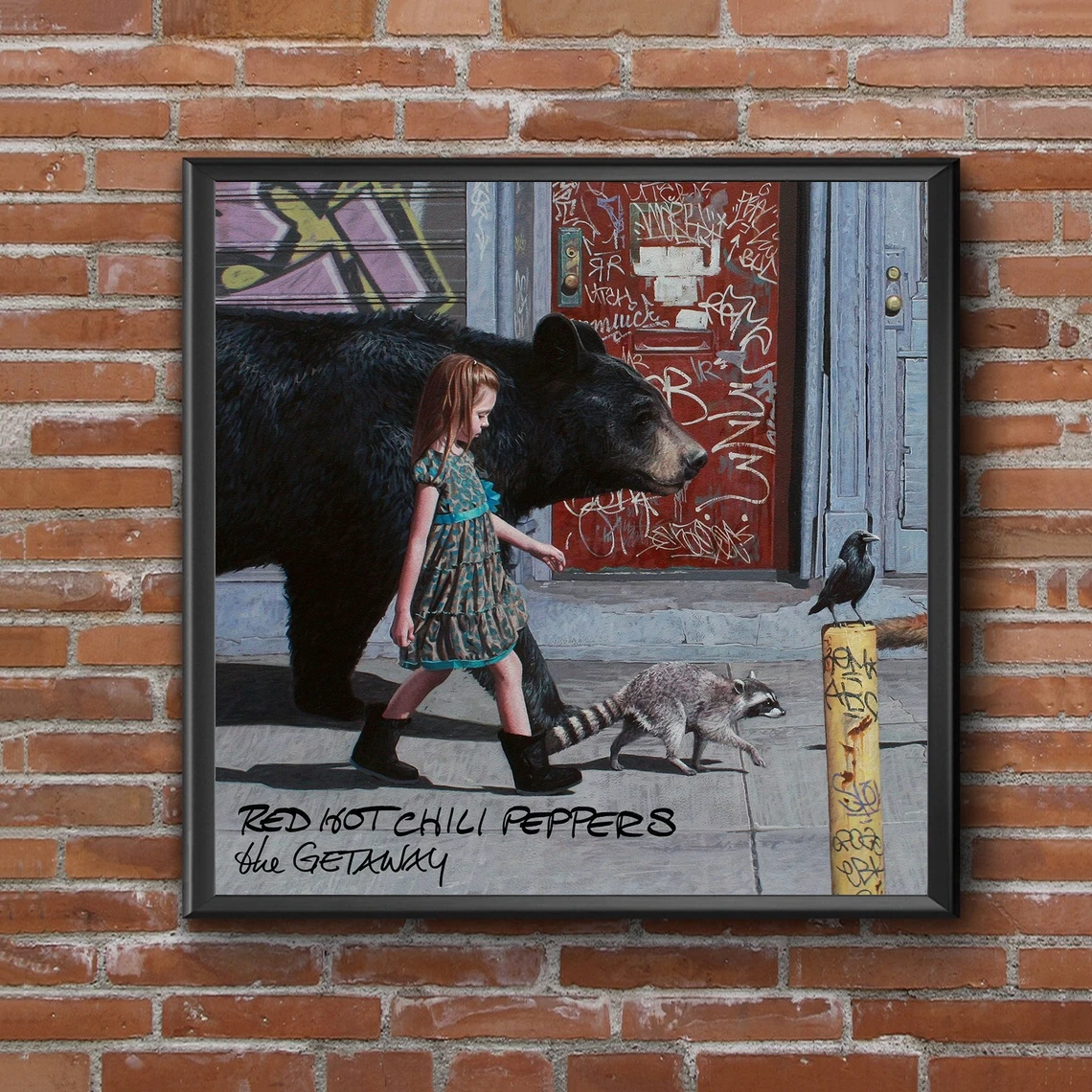 

Red Hot Chili Peppers The Getaway Music PosterMusic Album Cover Music Star Band Art Cover Canvas Poster Home Room Decor