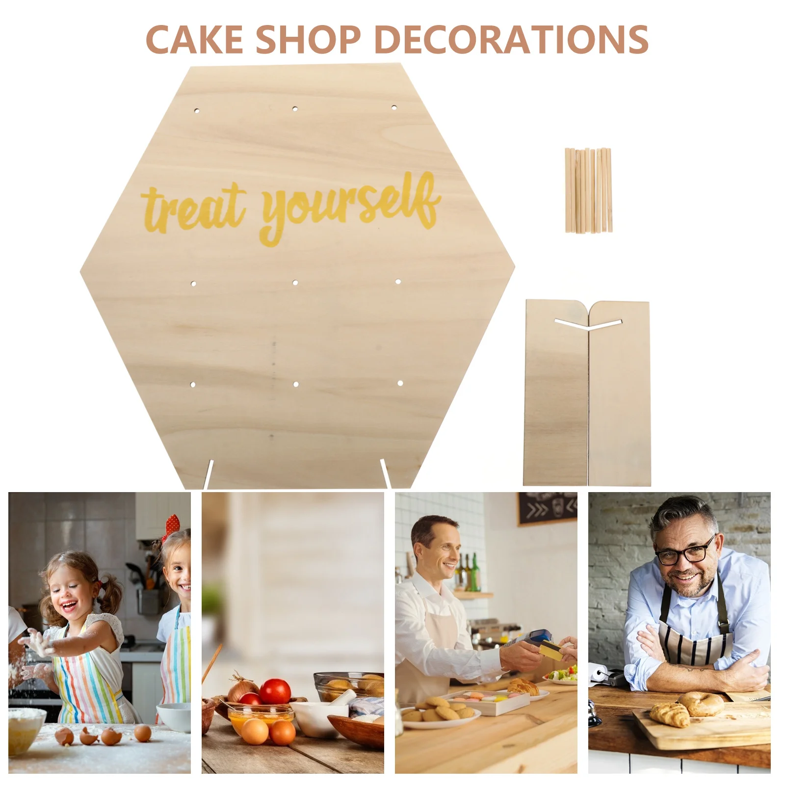 

2 set Diy Donuts Donut Treat Holder For Wedding Party Treat Display Cake Stand Bakery Donut Stand For Bakery Home Decor